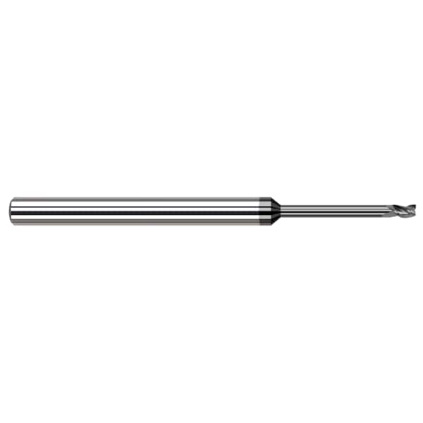 Miniature End Mill - 3 Flute - Square, 0.1250" (1/8)